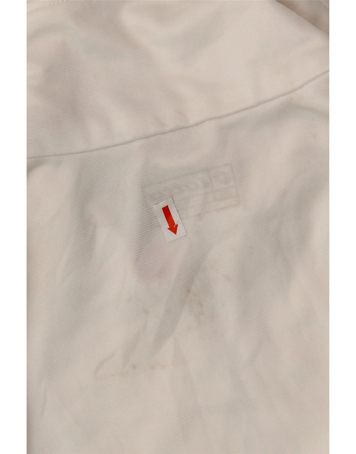 Jachetă de trening pentru bărbați LOTTO 2XL, alb, poliester bloc de culoare