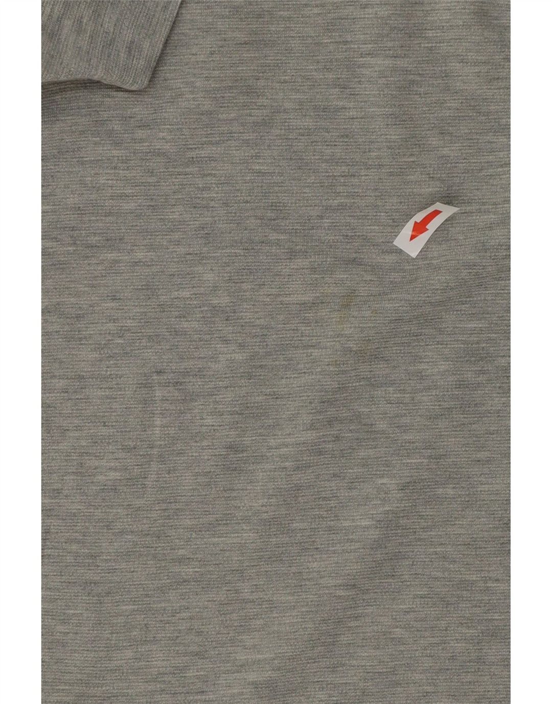 Tricou polo Lacoste pentru bărbați mărimea 4, bumbac cu pete gri mediu