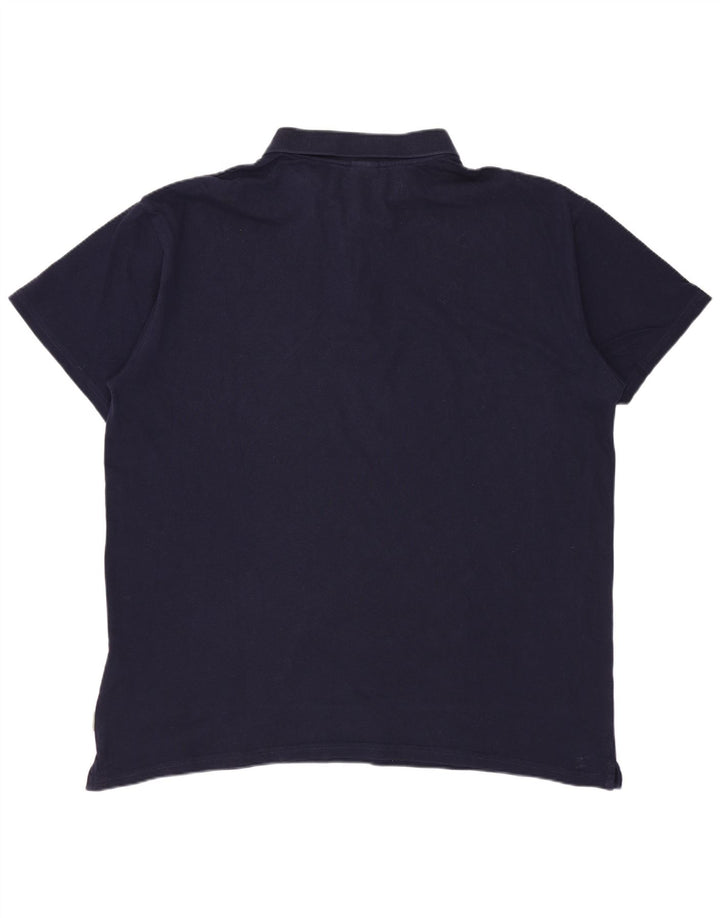 Tricou polo bărbați ASPESI 2XL bumbac bleumarin