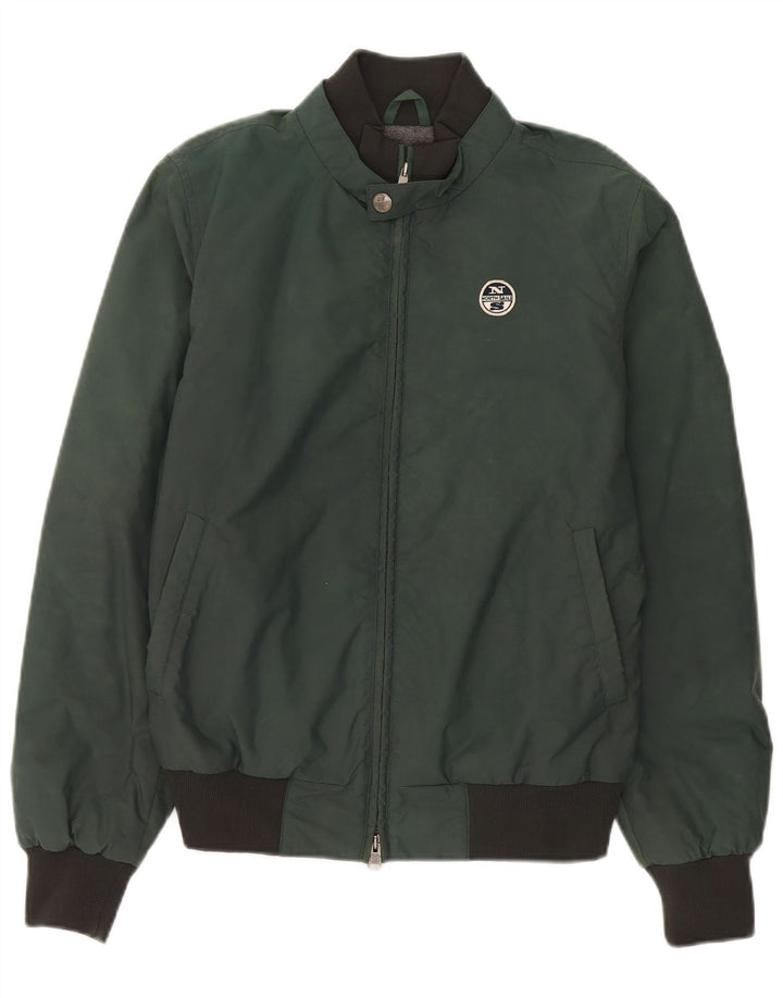 Jachetă Windbreaker Bomber pentru bărbați North Sails UK 38 Poliamidă verde medie