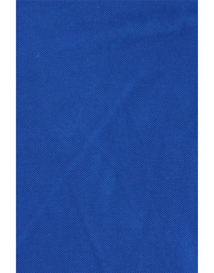 Tricou polo pentru bărbați Superdry, bumbac albastru mediu