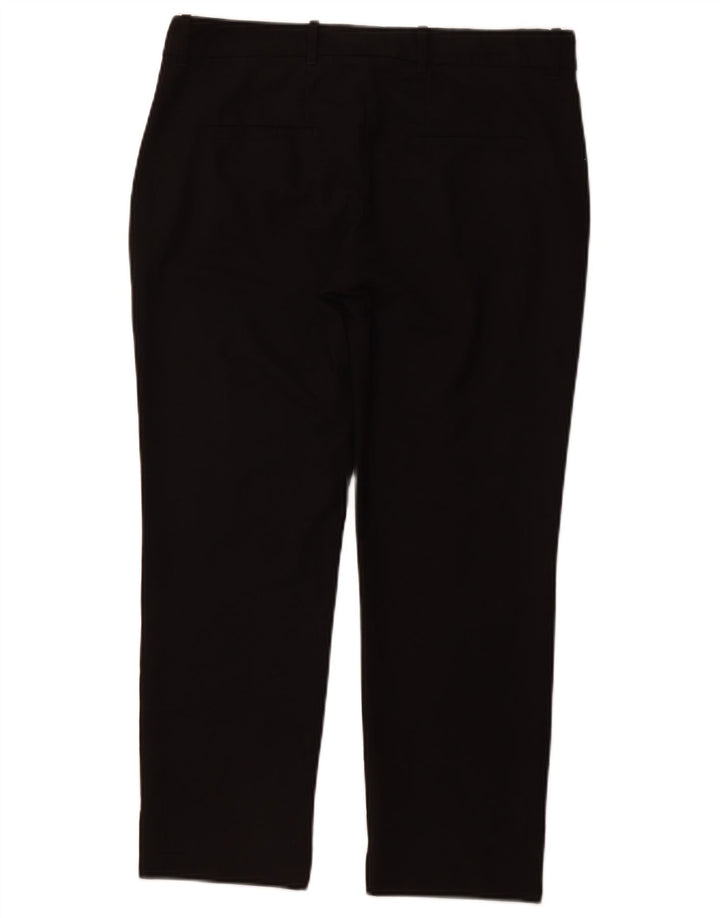 Pantaloni chino slim pentru femei ZARA Mediu L28 L26 Negru
