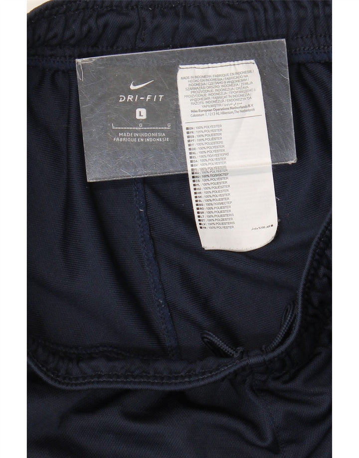 Pantaloni de trening Nike Dri Fit pentru bărbați, mari, albastru, poliester