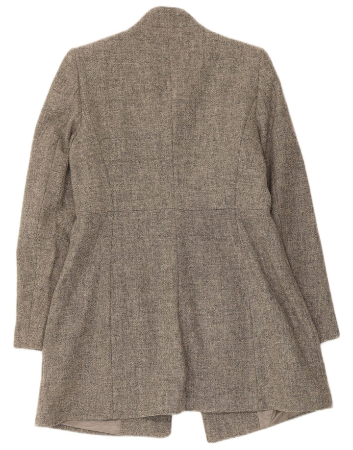 Jachetă Blazer pentru femei Zara UK 12 Medium Gri Lână