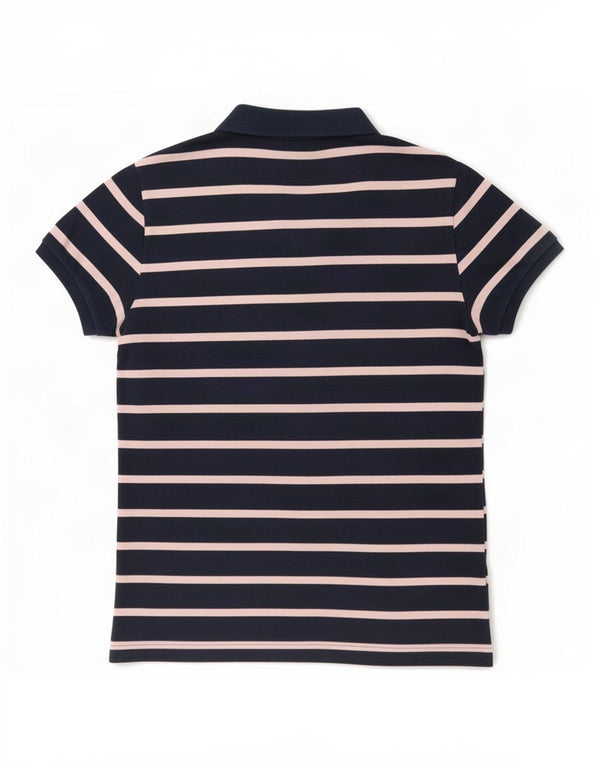Polo Ralph Lauren pentru femei UK 16 mare, albastru bleumarin, bumbac cu dungi