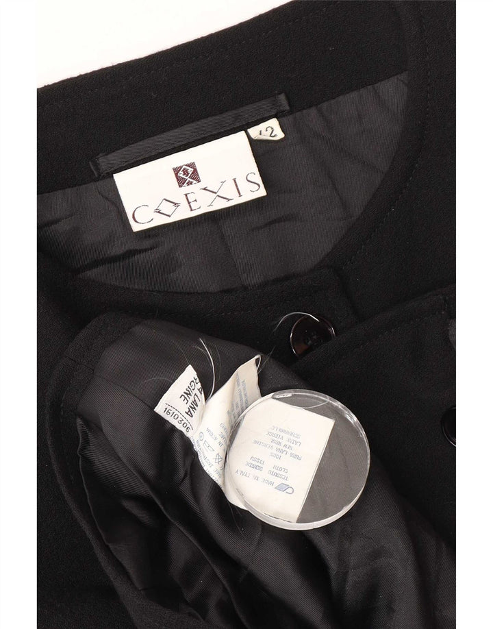 Jachetă Bolero Coexis pentru femei IT 42 Medium Black Lână nouă