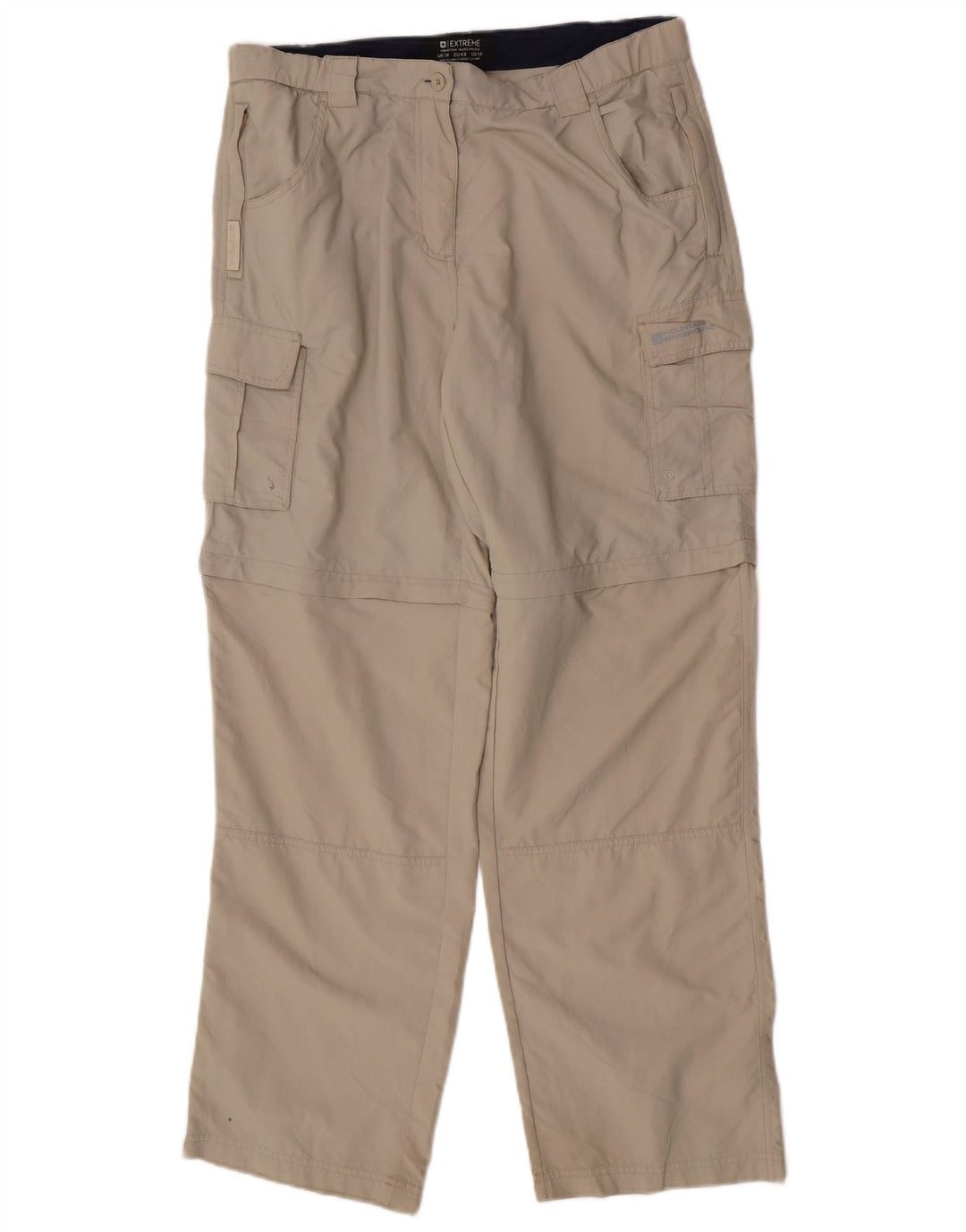 Mountain Warehouse Pantaloni cargo drepti pentru femei UK 14 Large W32 L31 Beige