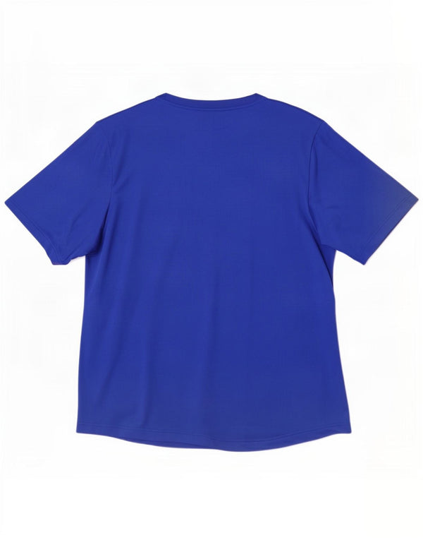 Tricou Adidas Climalite pentru bărbați Top XL poliester albastru