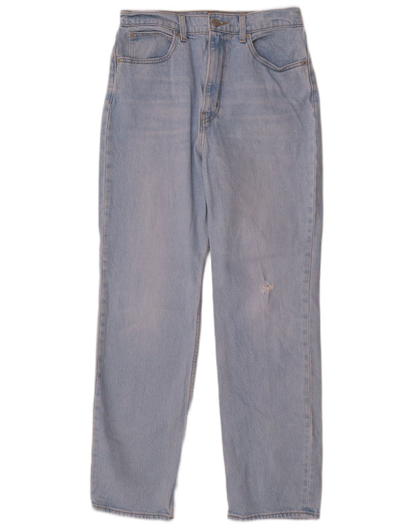 Blugi drepți, subțiri, cu talie înaltă Levi's, pentru femei, L28 L28, bumbac albastru
