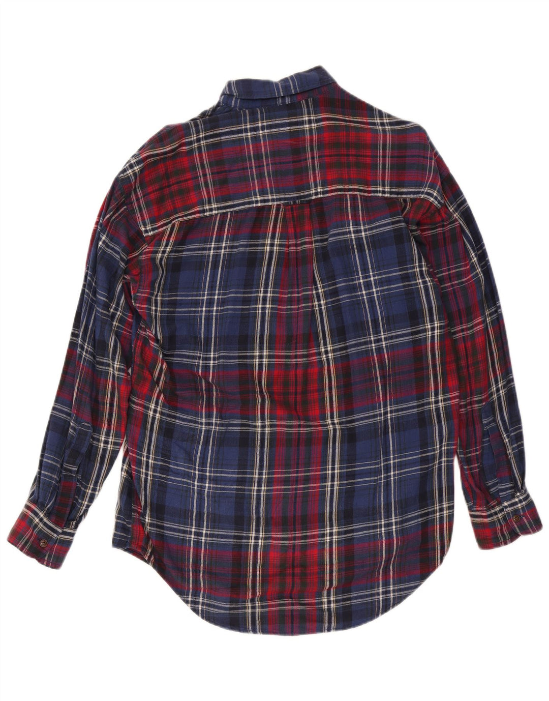 Cămașă de flanel pentru bărbați Chaps Ralph Lauren, bumbac cu carouri, albastru bleumarin mediu