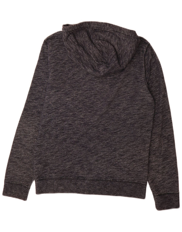 Pulover Hollister pentru bărbați Graphic Zip, bumbac, albastru, mediu