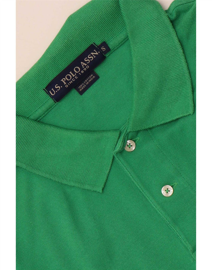 U.S. Polo Assn. Cămașă Bărbați Mic Verde Bumbac
