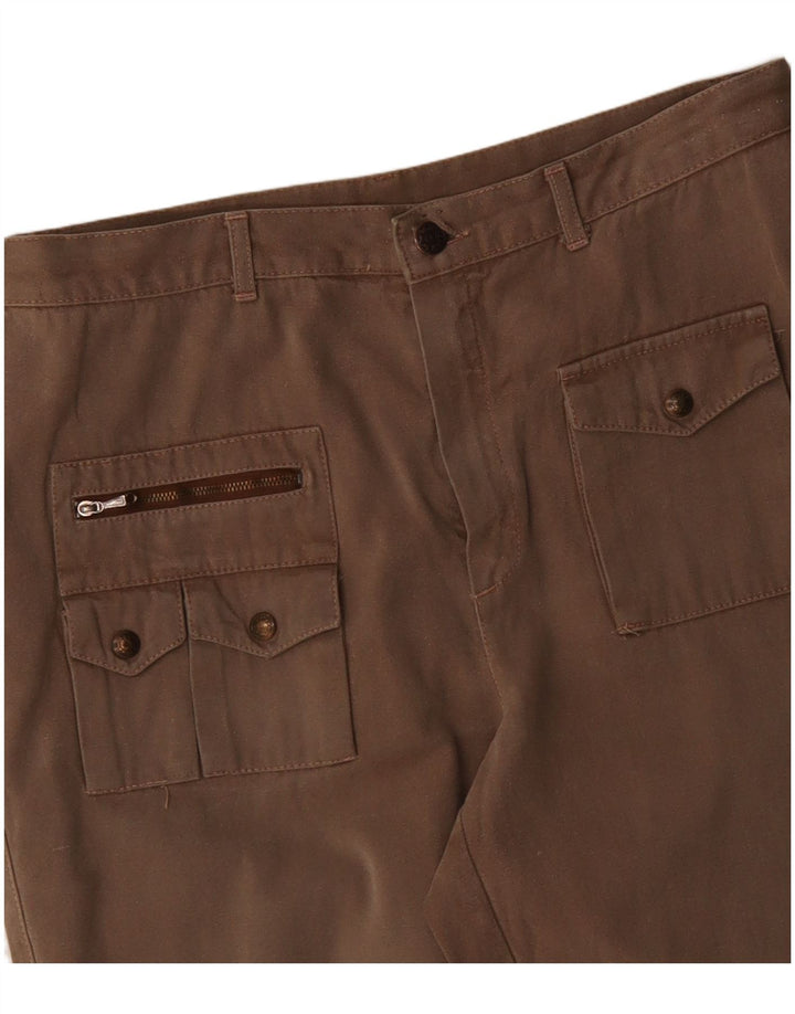 Pantaloni cargo conici pentru femei VINTAGE L32 L33 maro