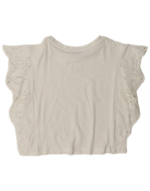 Tricou pentru femei Zara UK 10 Small White