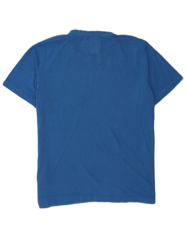 Crew Clothing Tricou cu mânecă scurtă pentru bărbați Top XL Bumbac albastru