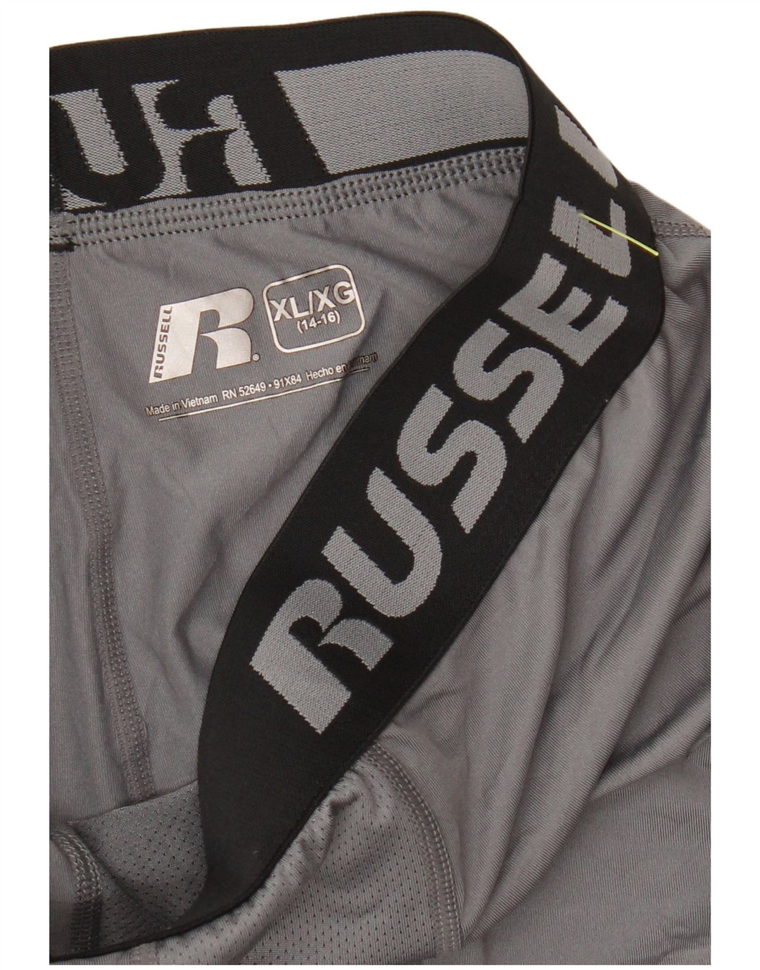 Leggings grafic Russell Athletic pentru baieti 14-15 ani XL poliester gri