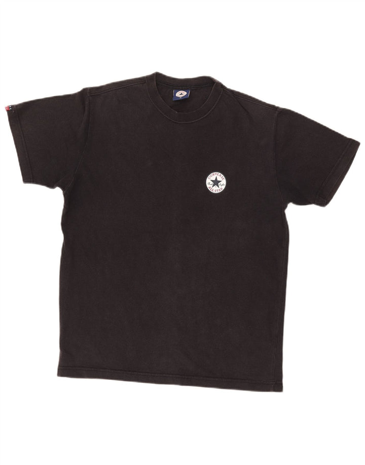 Tricou cu grafic Chuck Taylor CONVERSE pentru bărbați Top mediu negru