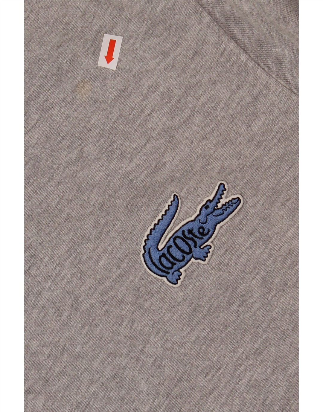 Pulover LACOSTE pentru bărbați, mărimea 4, bumbac gri mediu