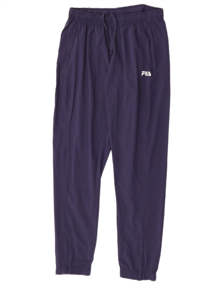 Pantaloni de trening Fila Bărbați Joggeri Mediu Bleumarin Poliester