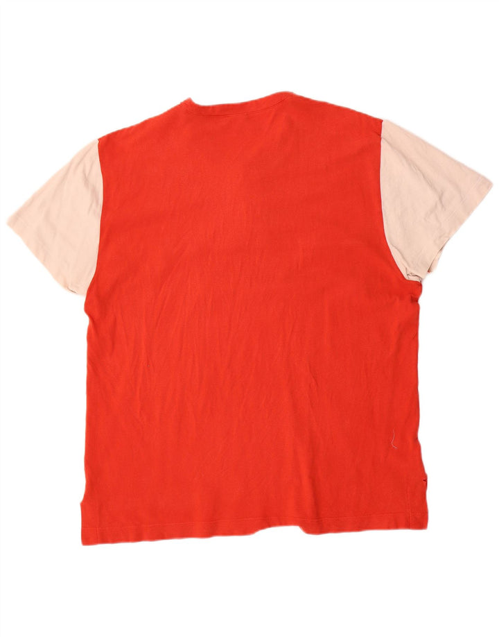 Tricou grafic pentru bărbați FILA Top Medium Red Colorblock