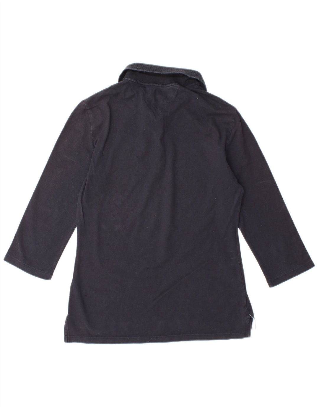 Tricou polo TOMMY HILFIGER pentru femei Slim Fit UK 12 Medium Bleumarin