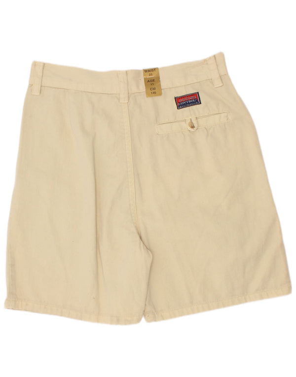 Pantaloni Pantaloni Chino Vintage Băieți 10-11 Ani W25 Bumbac Bej