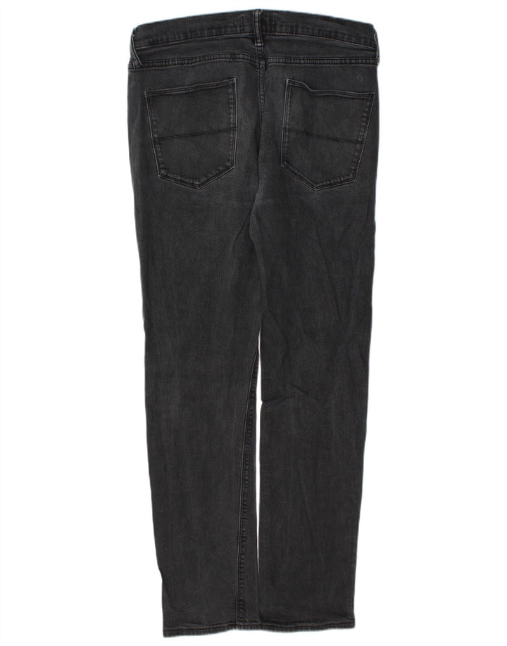 Blugi slim pentru bărbați Marks & Spencer W34 L33 bumbac negru