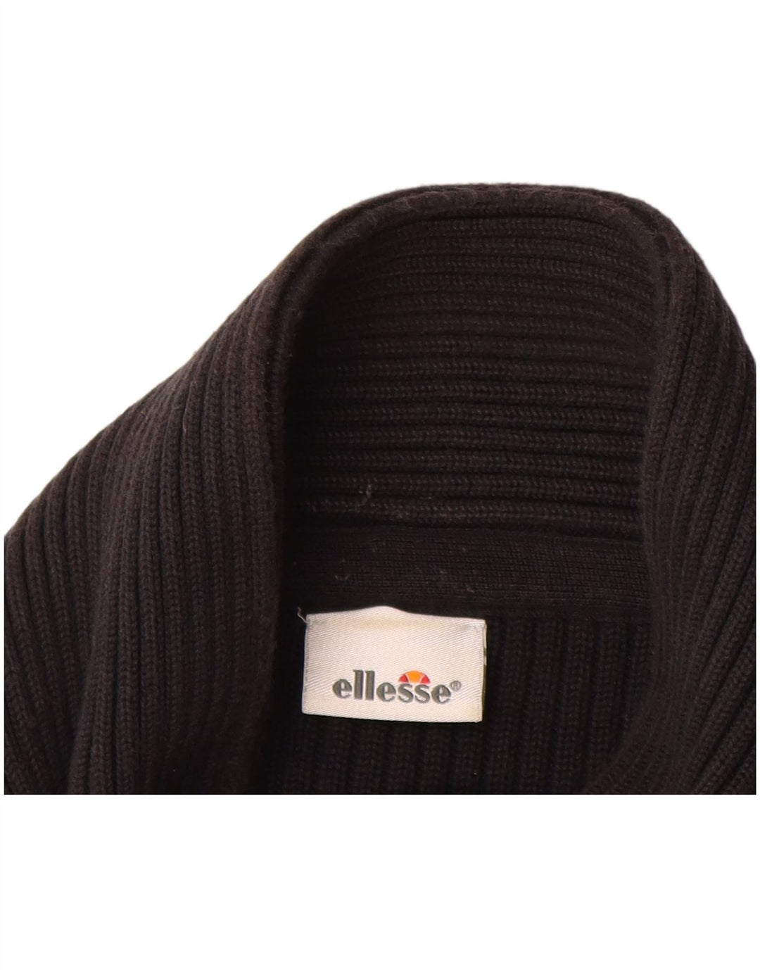 Pulover cardigan bărbați ELLESSE XL bumbac negru