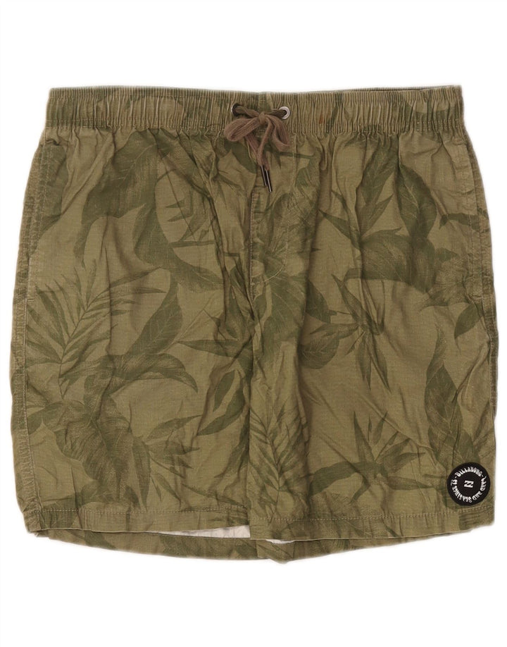 Pantaloni scurți sport pentru bărbați Billabong Medium Khaki Floral