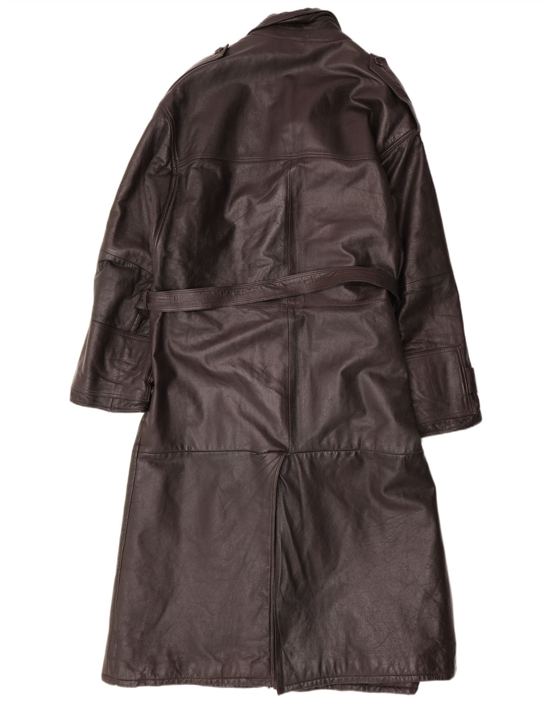 Palton din piele pentru bărbați MAX MOSER IT 56 3XL din piele maro