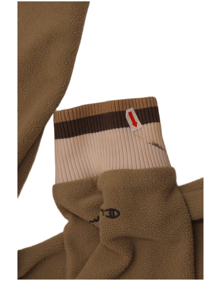 Jachetă fleece pentru femei Champion UK 18 XL Kaki Poliester color bloc