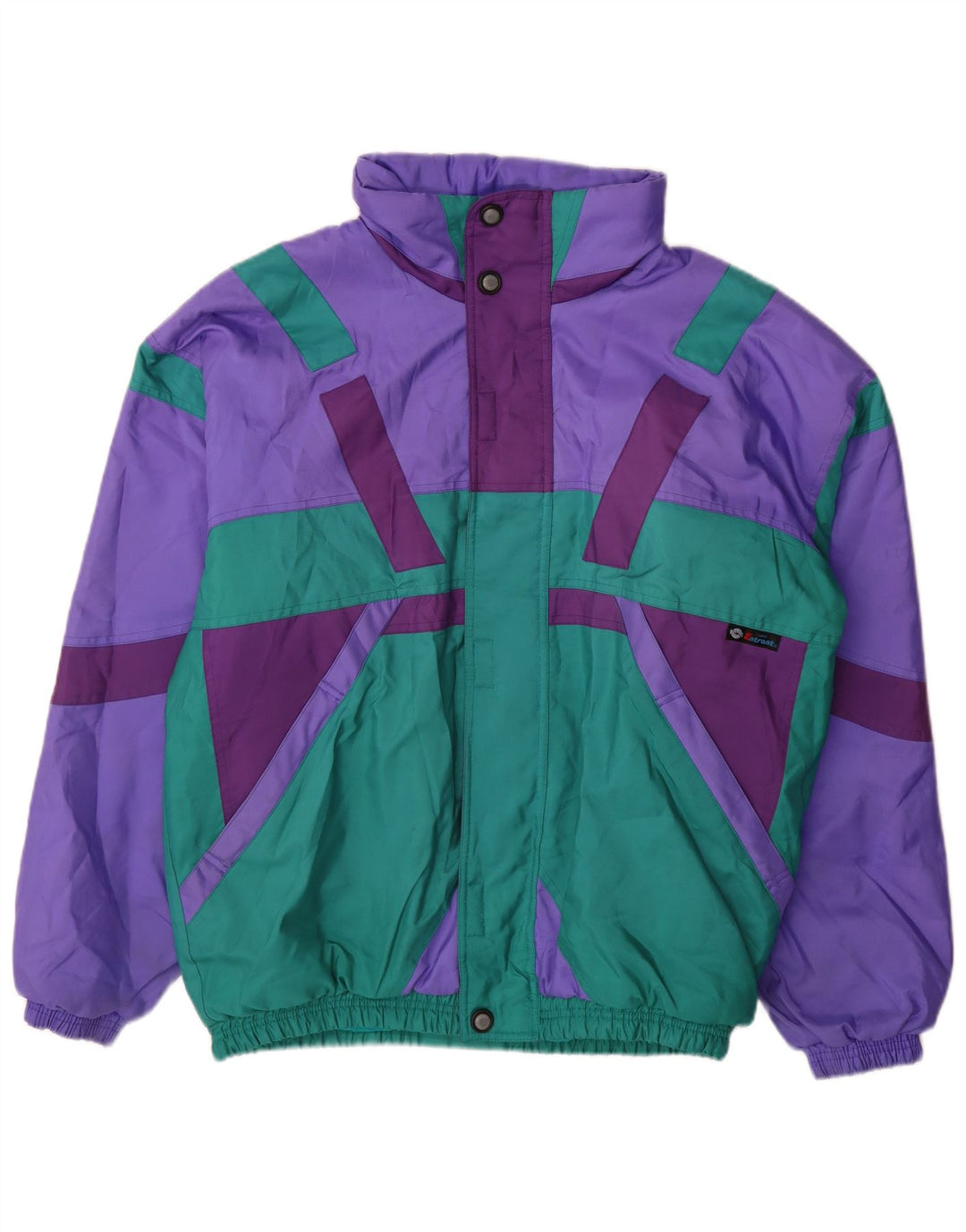 Jachetă de schi pentru bărbați Sergio Tacchini UK 42 XL Violet poliester color bloc