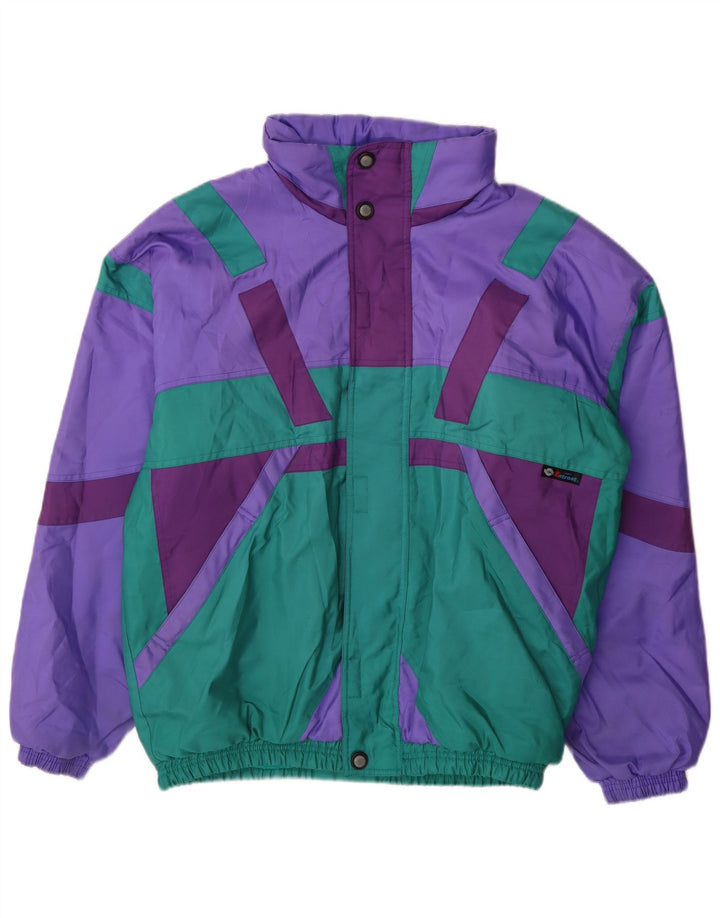 Jachetă de schi pentru bărbați Sergio Tacchini UK 42 XL Violet poliester color bloc