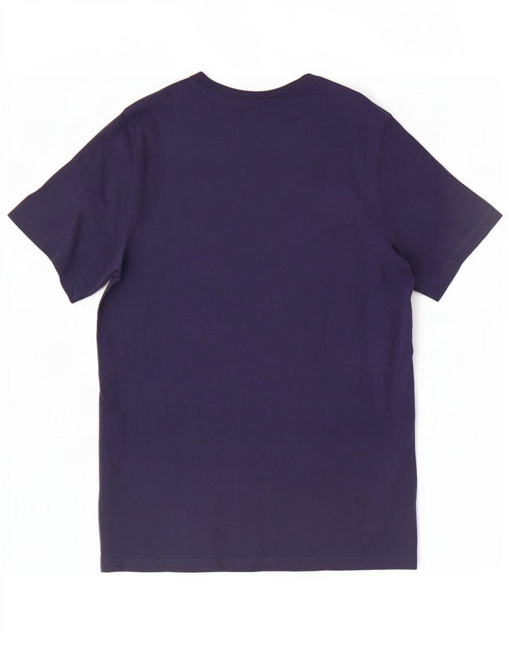 Tricou grafic Nike pentru bărbați Top mare din bumbac bleumarin