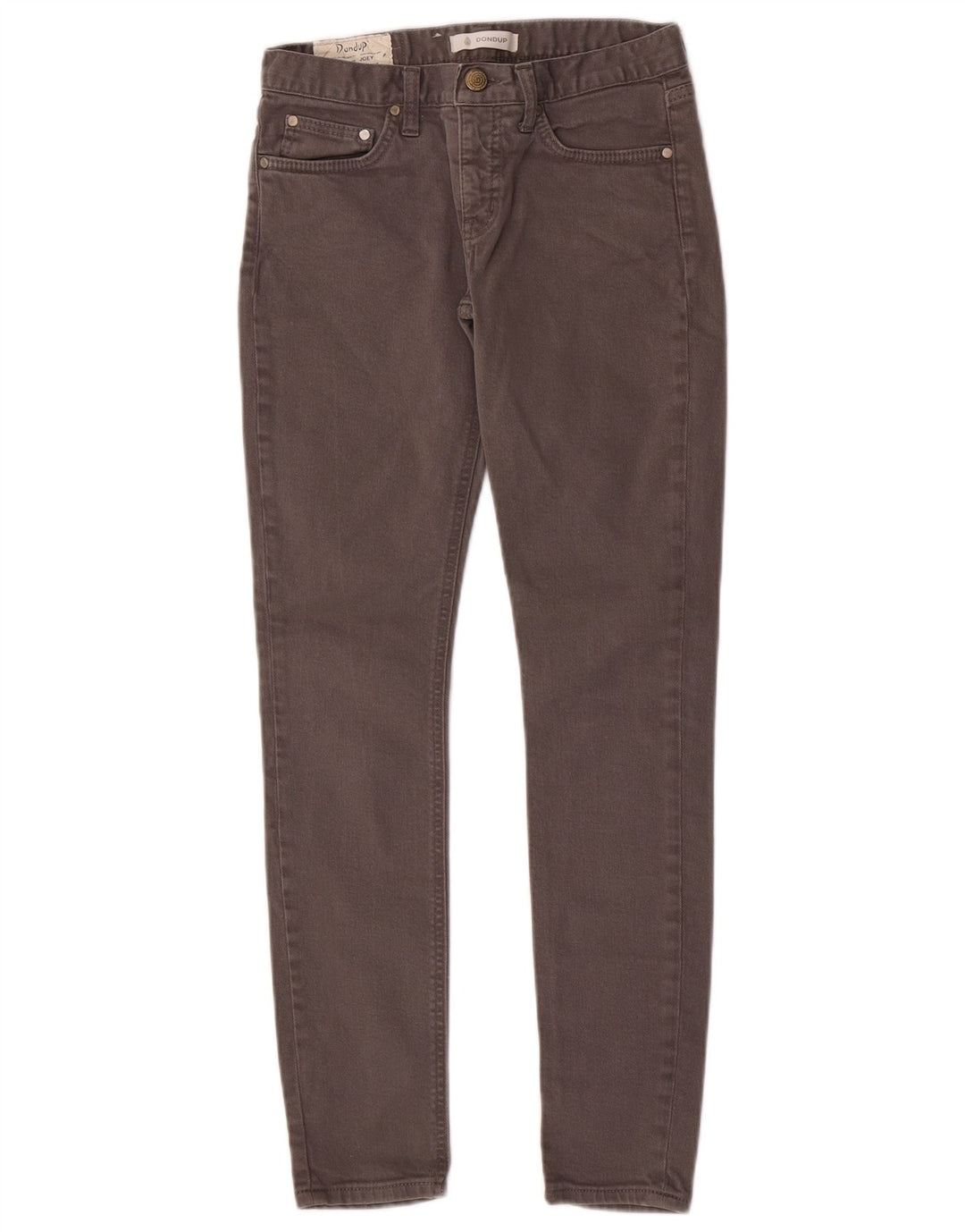 Dondup blugi skinny pentru femei W25 L29 bumbac gri