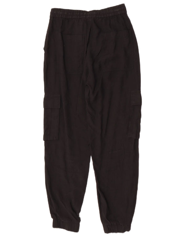 Pantaloni cargo pentru femei Zara XS W24 L27 Negri