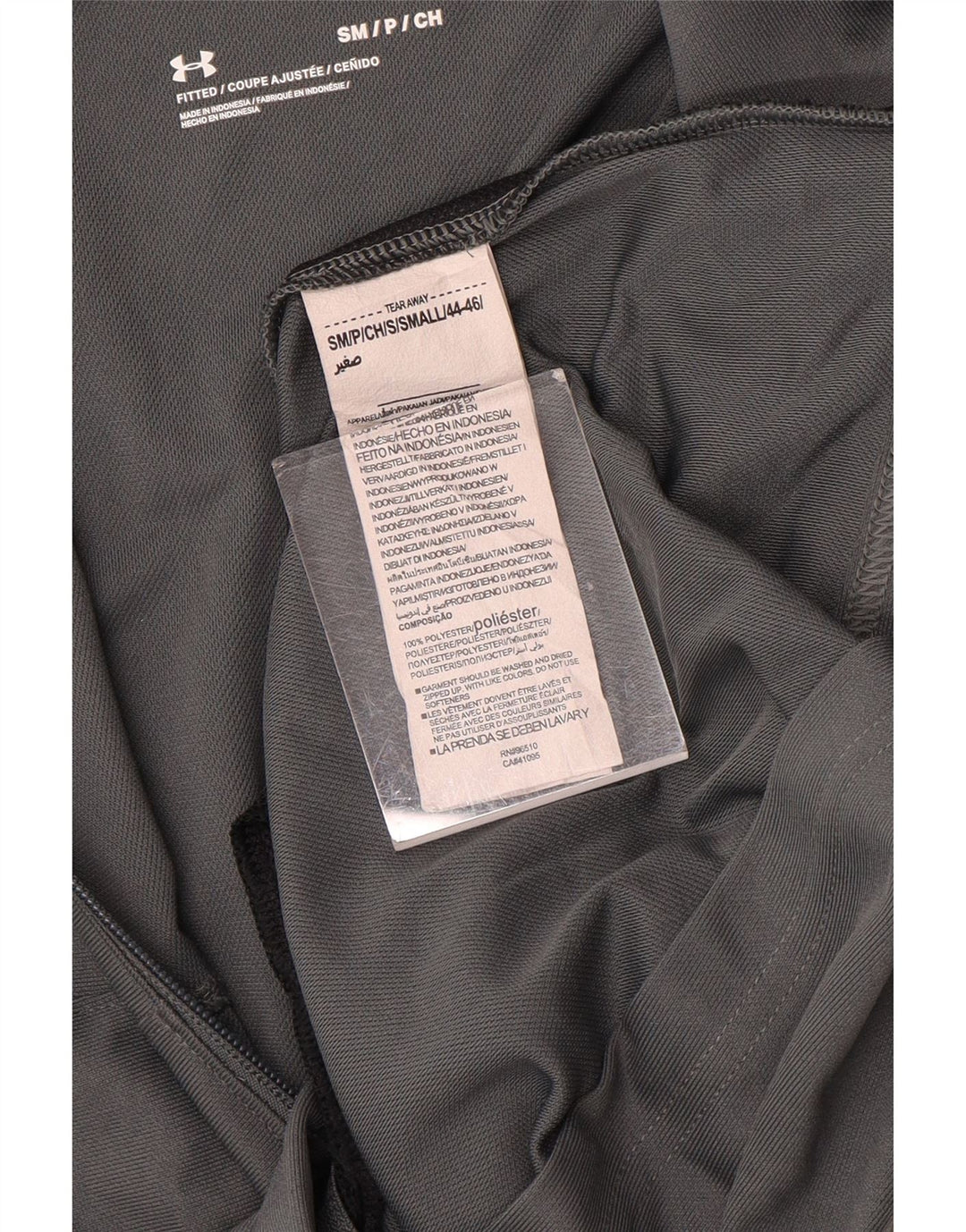 Jachetă de trening pentru bărbați Under Armour, poliester, gri mic