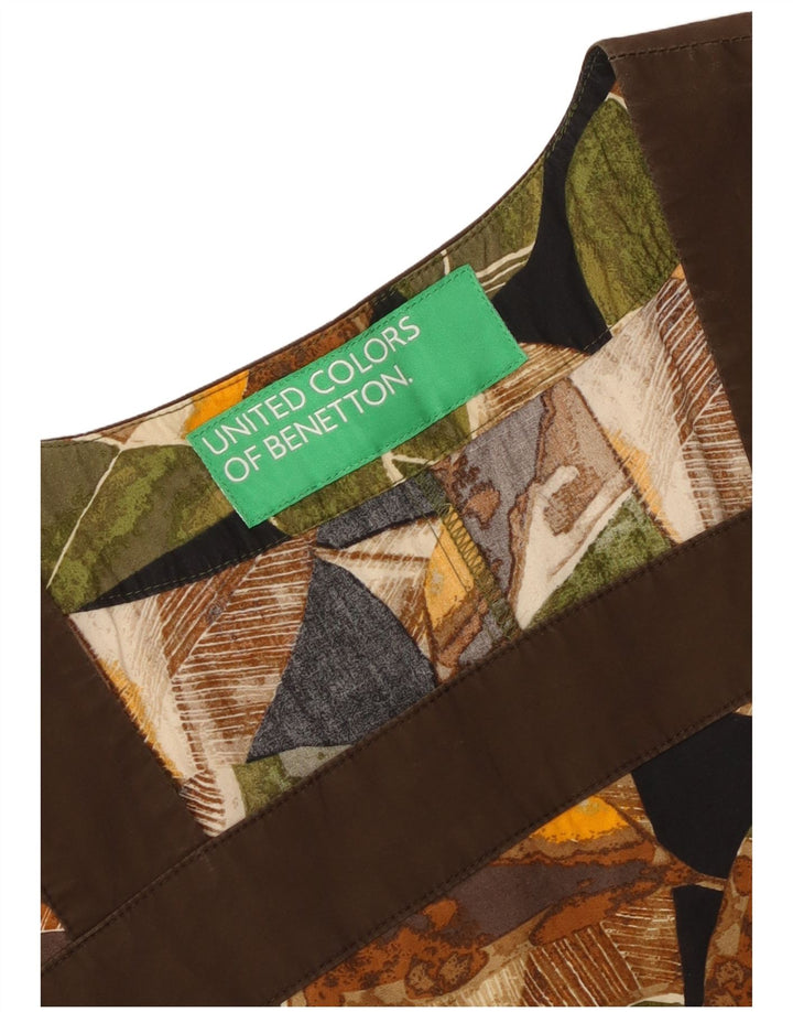 Benetton Rochie A-Line pentru femei UK 12 Medium Multicolor Floral