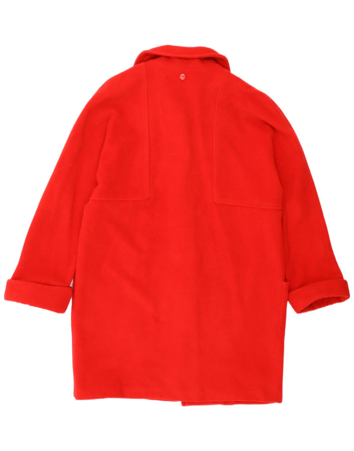 Duffle Coat Vintage pentru femei UK 14 Large Red