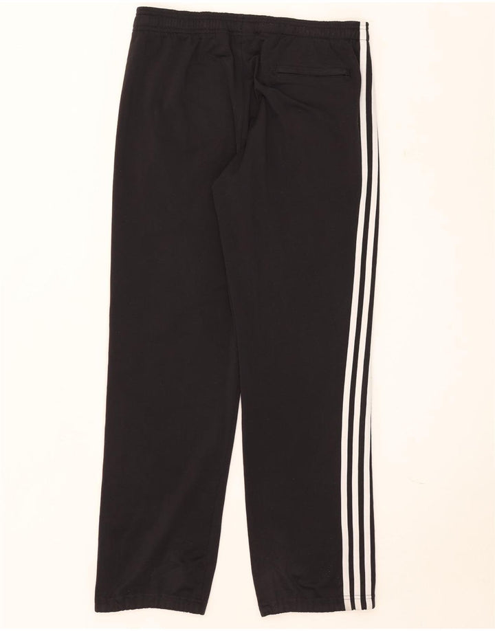 Pantaloni de trening Adidas pentru bărbați, poliester negru mic