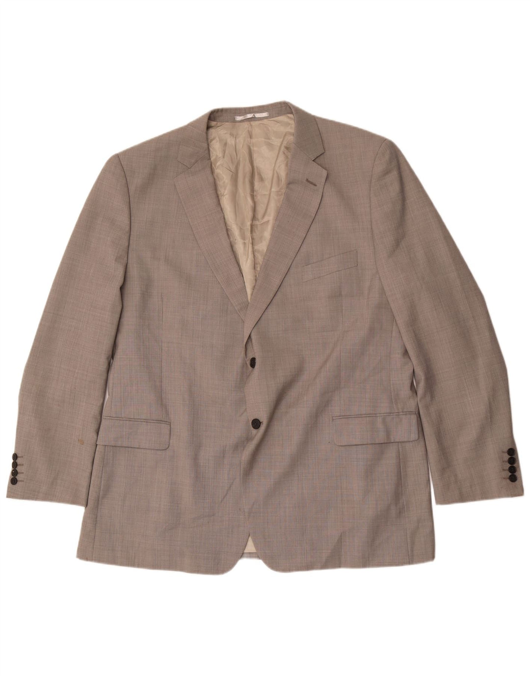 Marks & Spencer jachetă pentru bărbați cu 2 nasturi, UK 48 2XL, lână gri