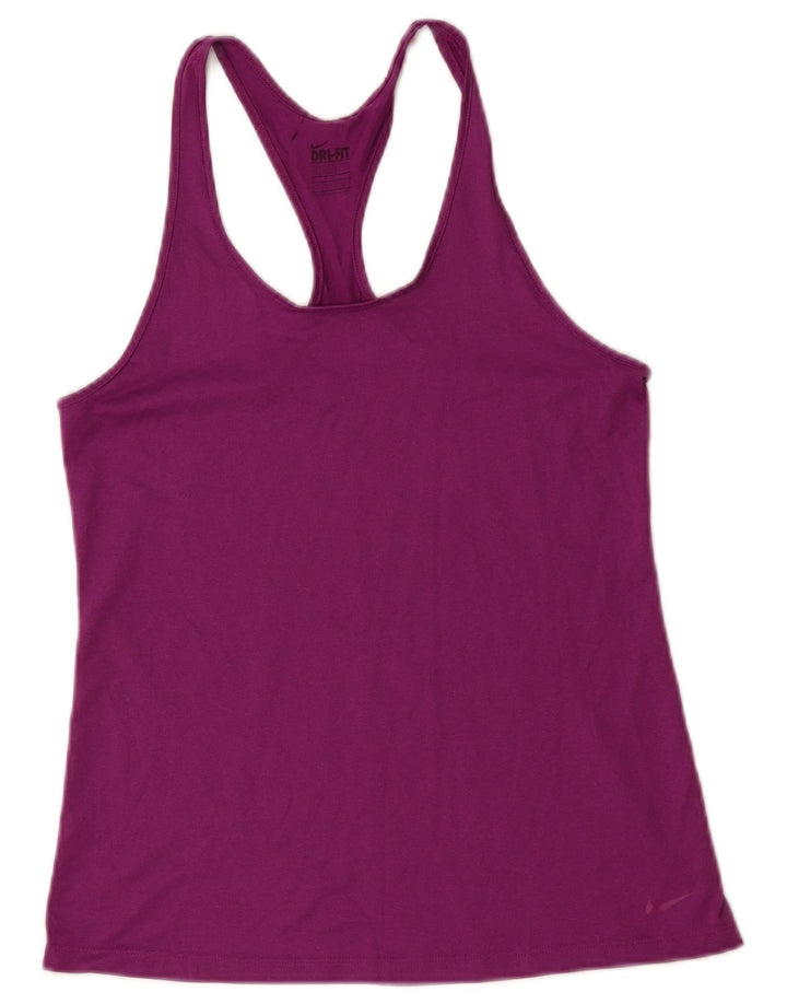 Top Vest NIKE Dri Fit pentru femei UK 8 Small Violet