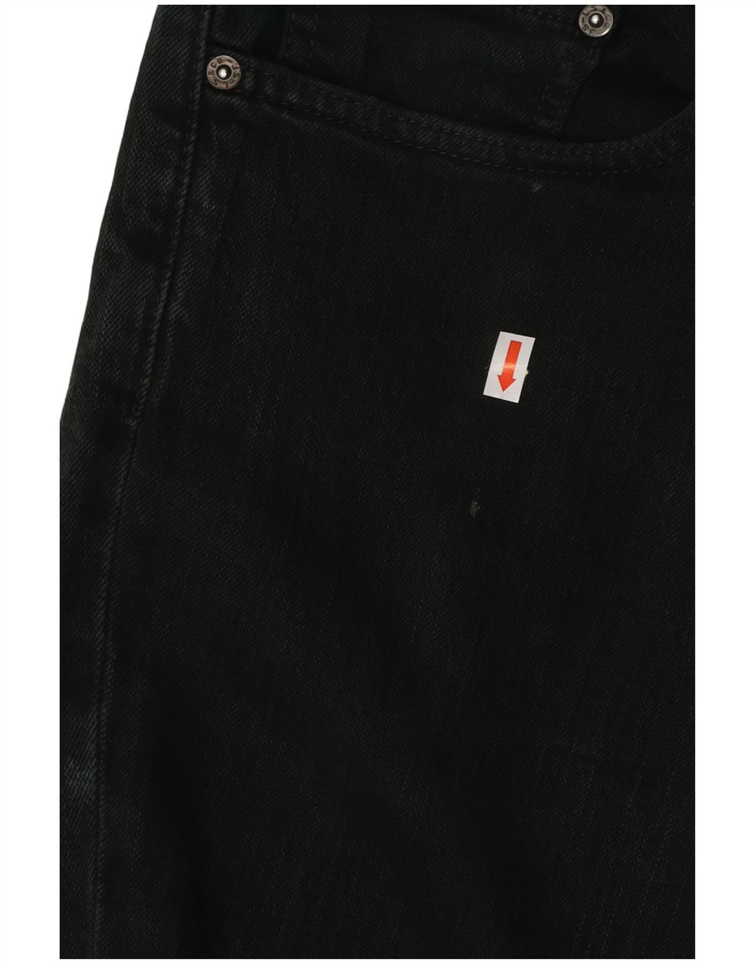 Blugi slim pentru bărbați LEVI'S W34 L32 bumbac negru