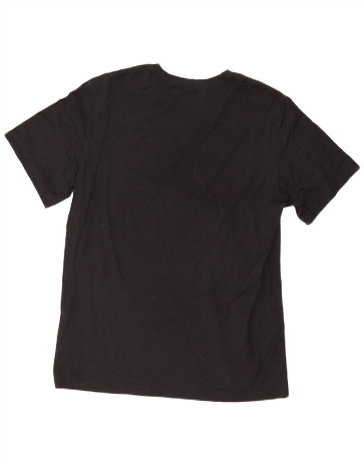 Tricou grafic Nike pentru bărbați Top mare din bumbac negru