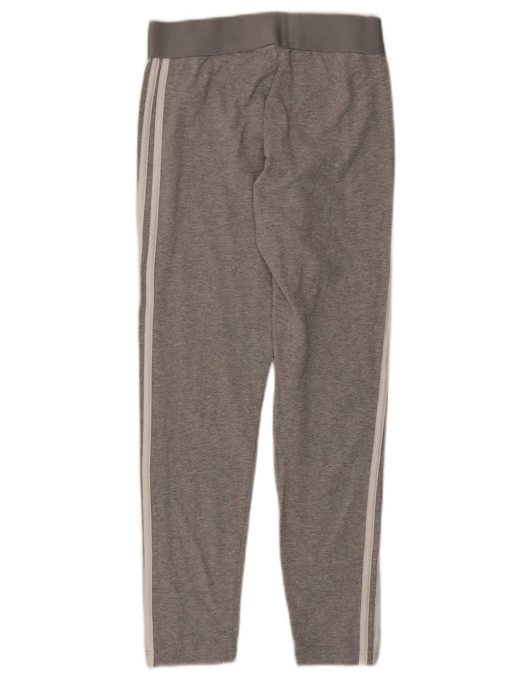 Leggings pentru femei Adidas UK 12/14 bumbac gri mediu