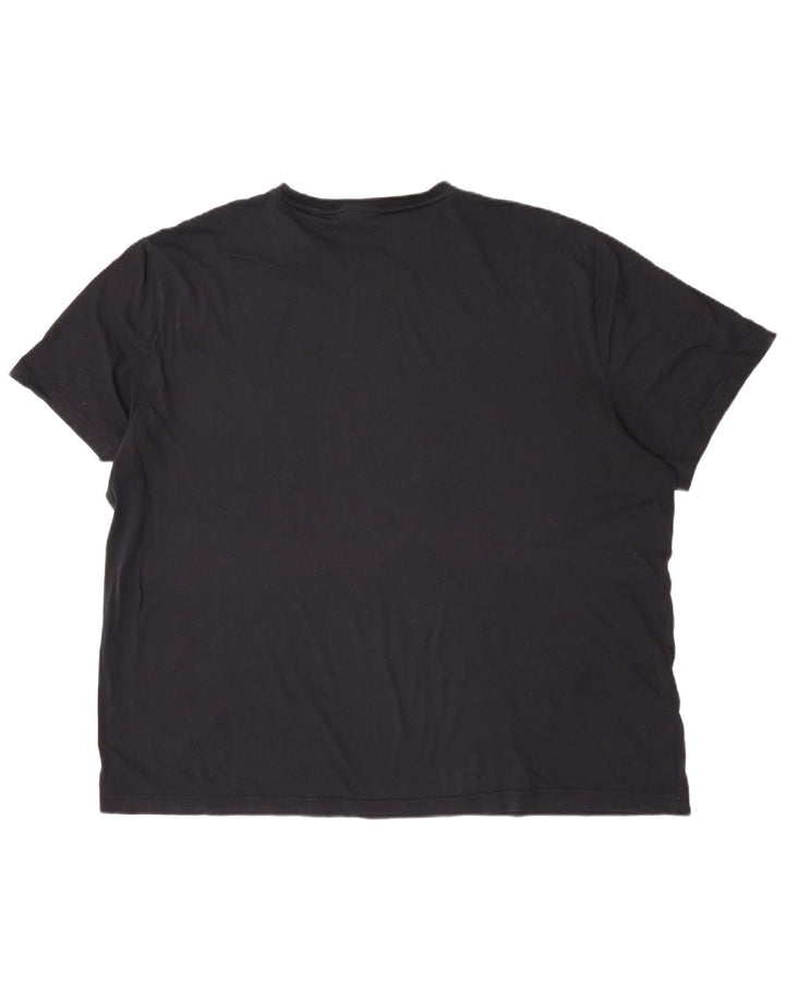 Tricou Bărbați Gant Top 5XL Negru