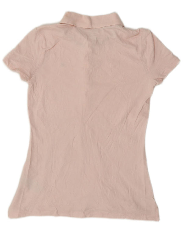 Tricou polo Tommy Hilfiger pentru femei, cu ajustare clasică, UK 6 XS, bumbac roz