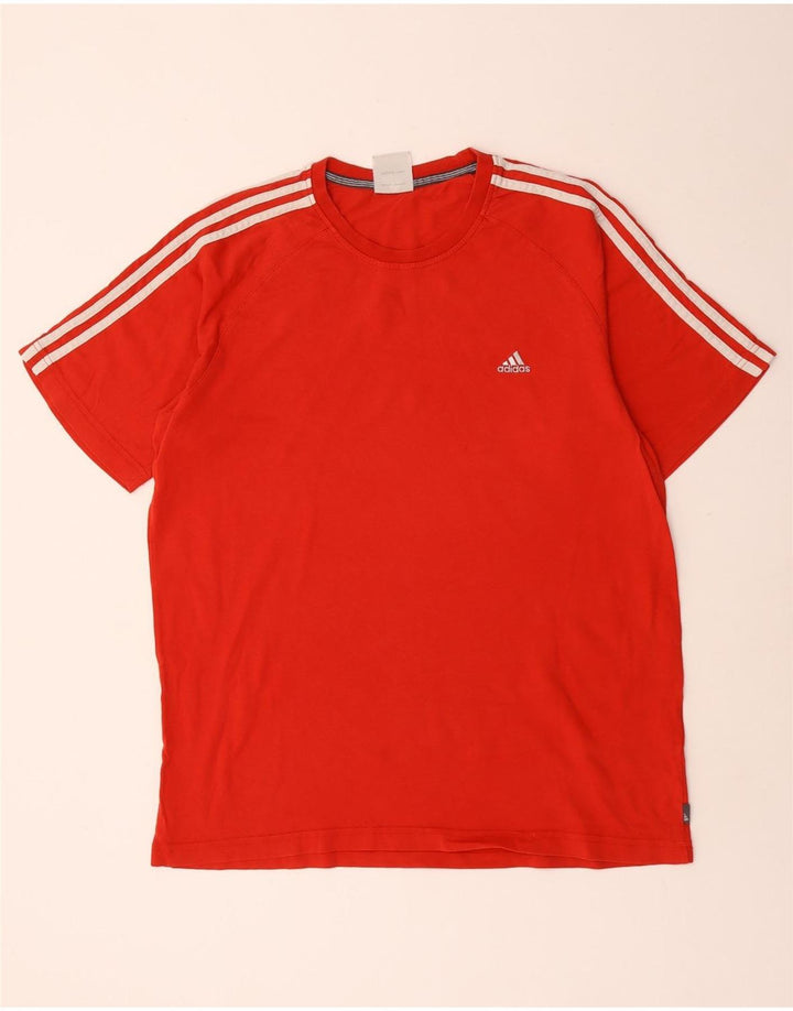 Tricou pentru bărbați Adidas Top mare bumbac roșu