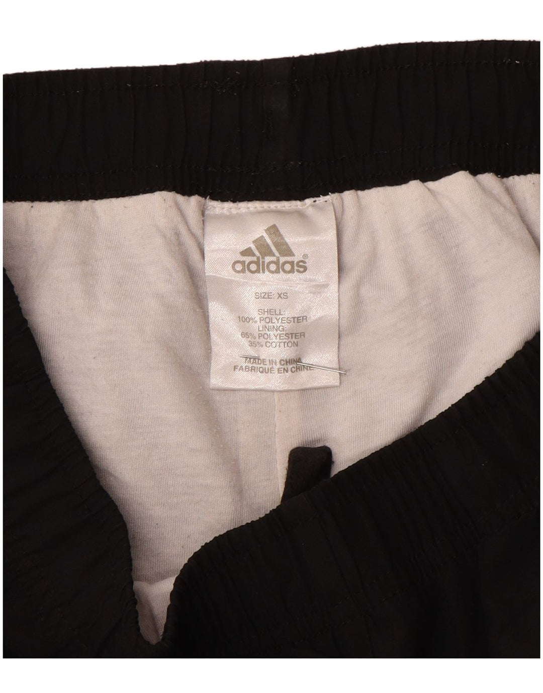 Pantaloni de trening Adidas pentru bărbați XS poliester negru