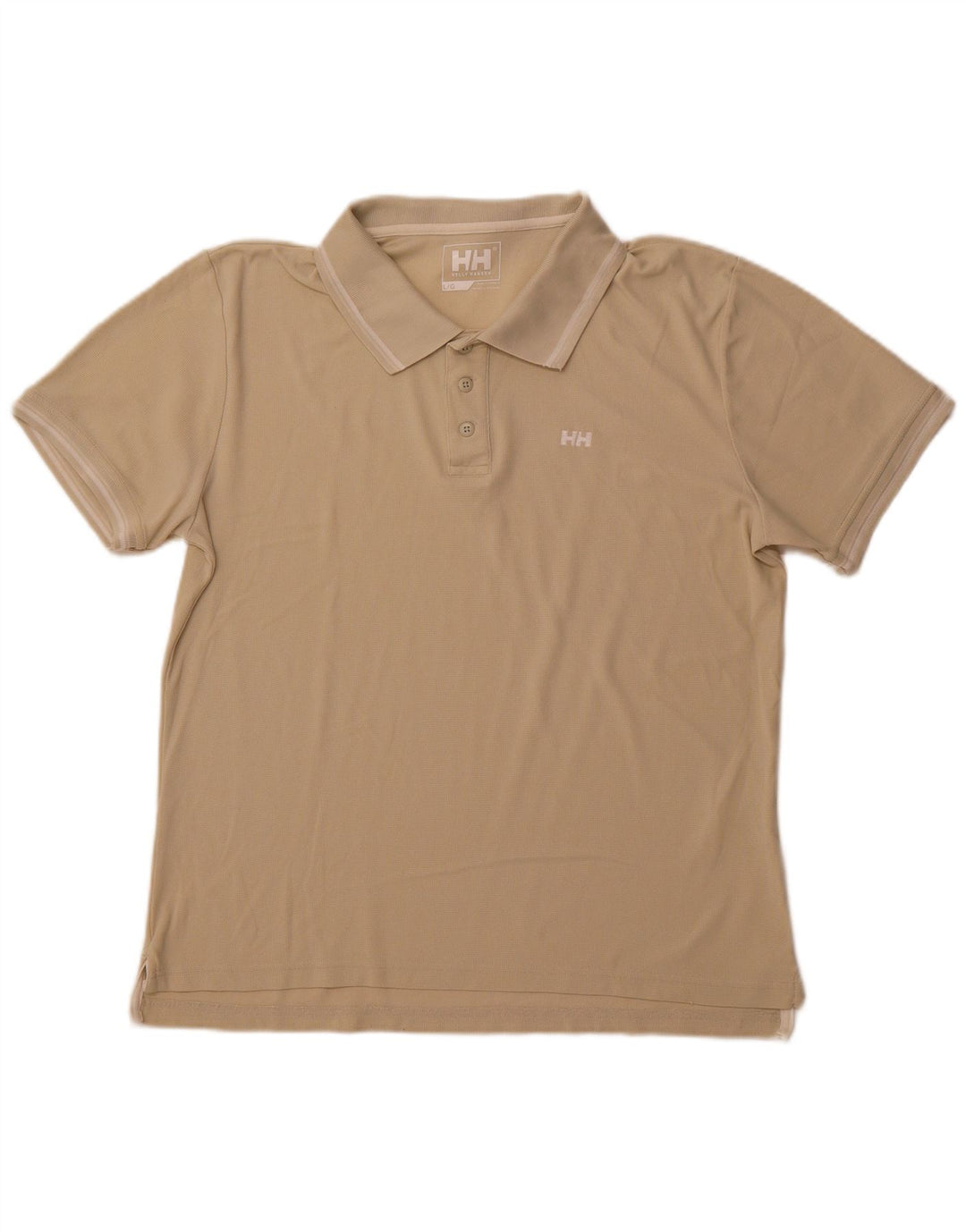 HELLY HANSEN tricou polo pentru bărbați, mare, bej, poliamidă